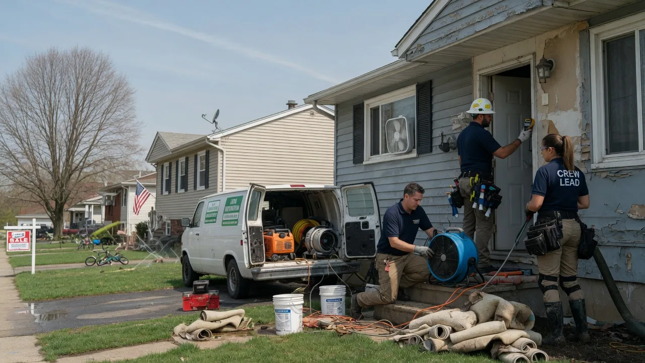 Flood Cleanup in Calmar, IA near me
