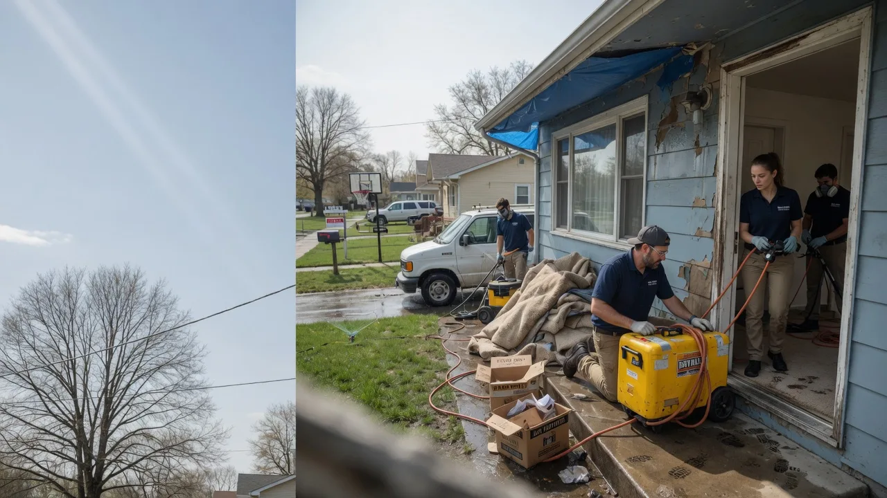 Basement Flood Cleanup in Calmar, IA near me